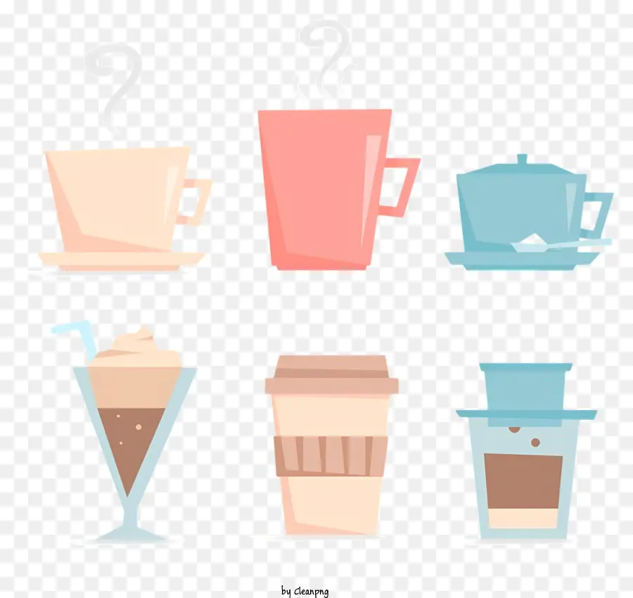 Tasse à Café，Couleur PNG