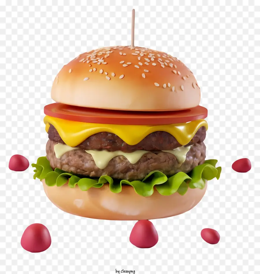 Hamburger，Fromage PNG