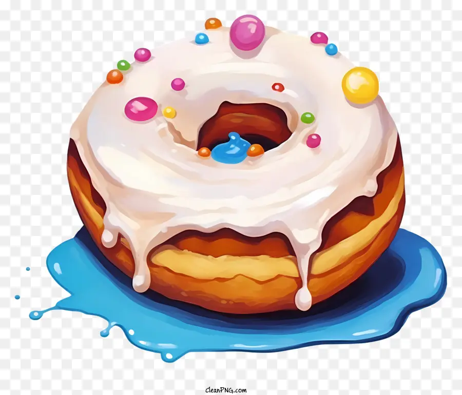 Donut，Dessert PNG