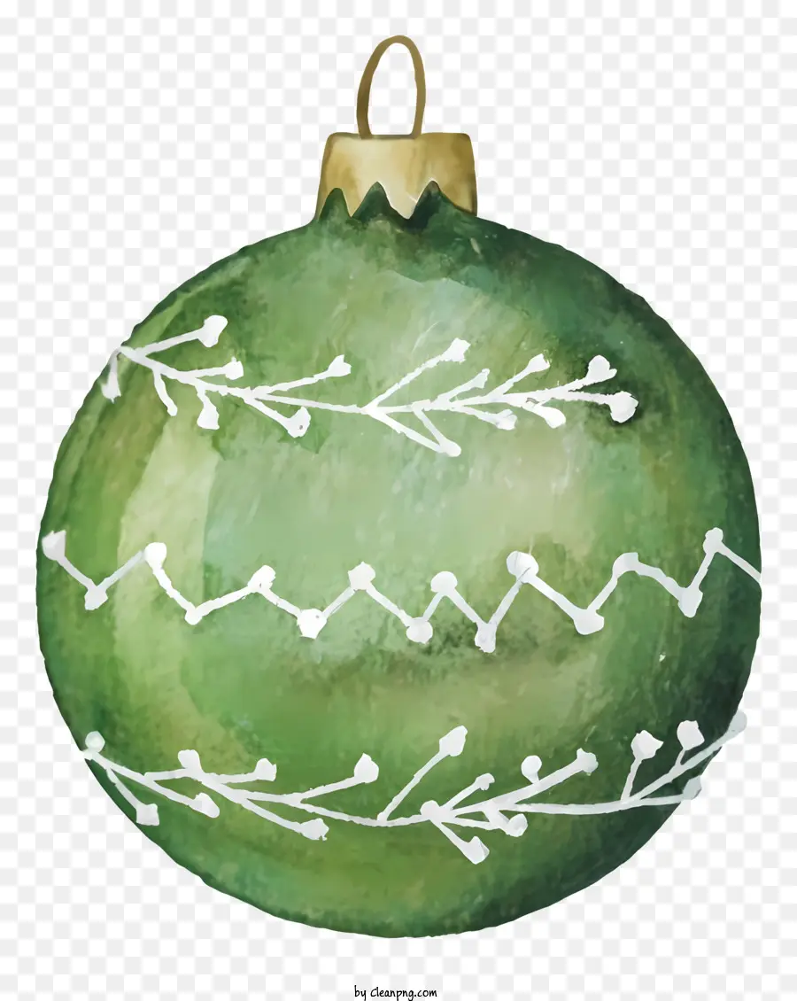 Ornement Vert，Ornement De Noël PNG