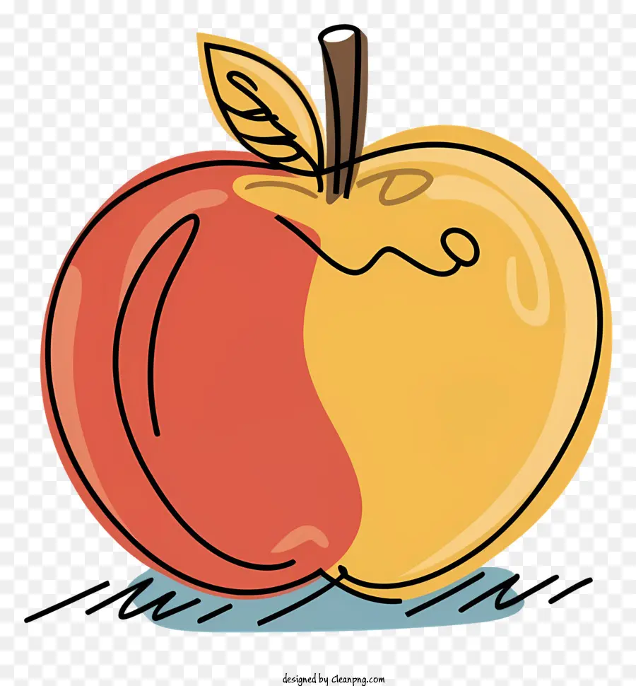 Pomme，Coloration Rouge PNG
