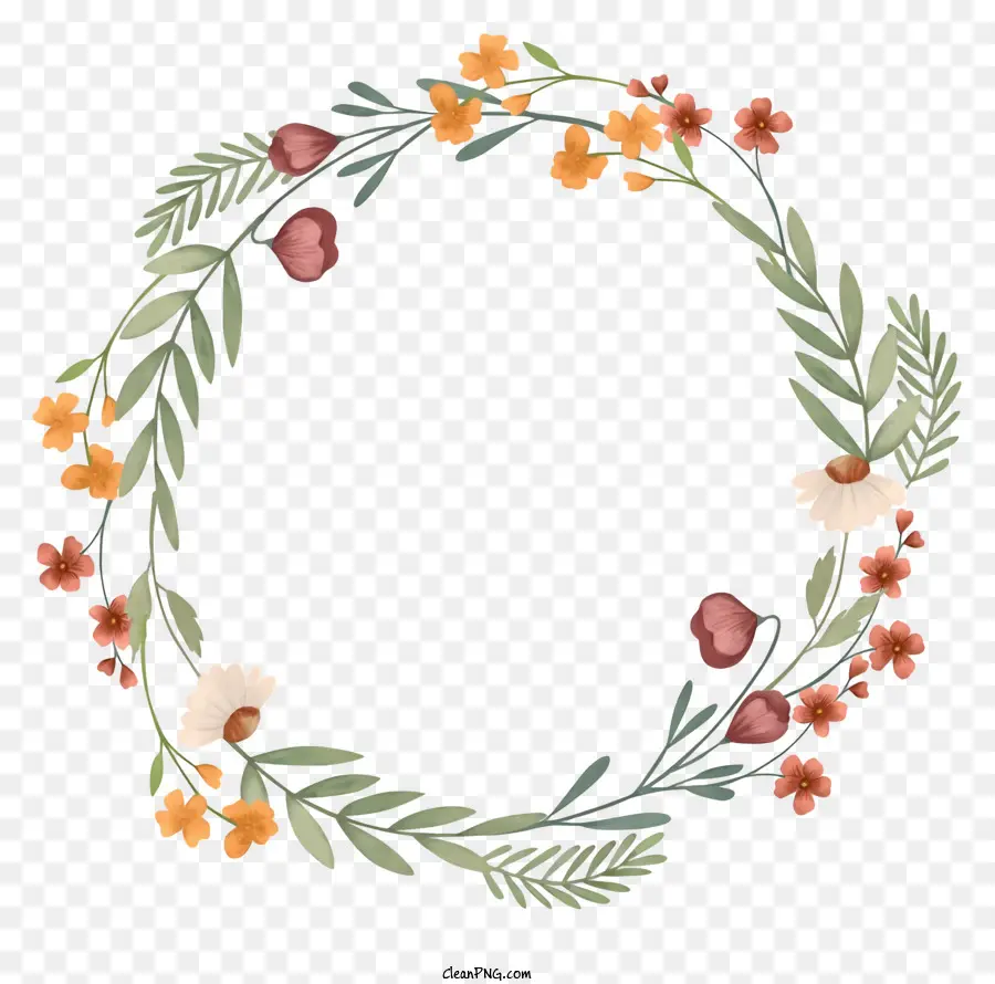 Couronne，Feuilles PNG