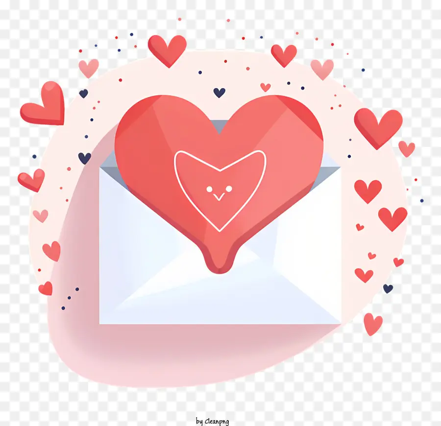 Enveloppe，Lettre D'amour PNG