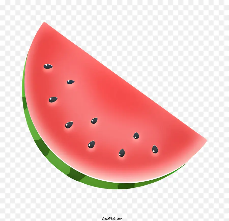 Tranche De La Pastèque，Melon D'eau Rouge PNG