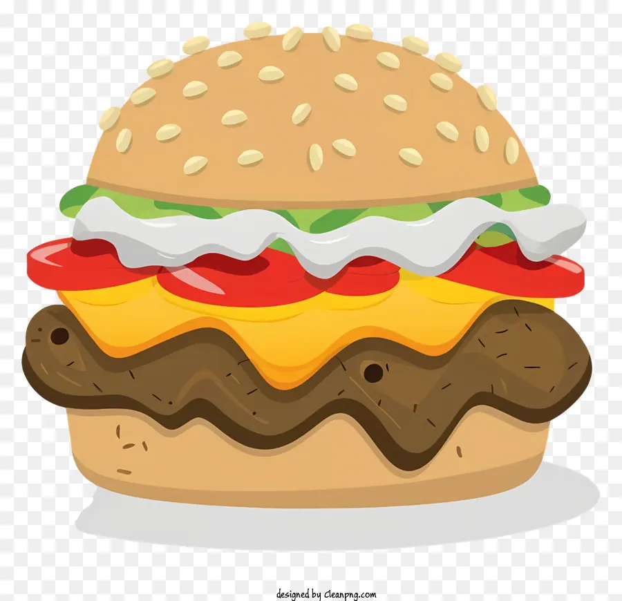 Hamburger，Ingrédients PNG