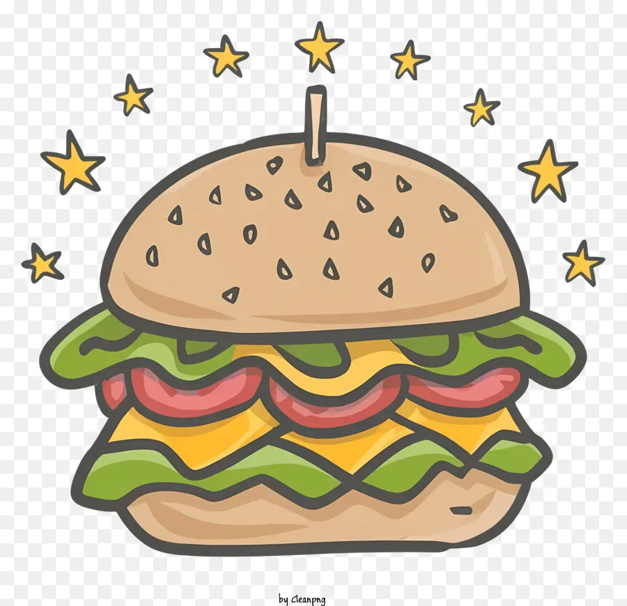 Hamburger，Fromage PNG