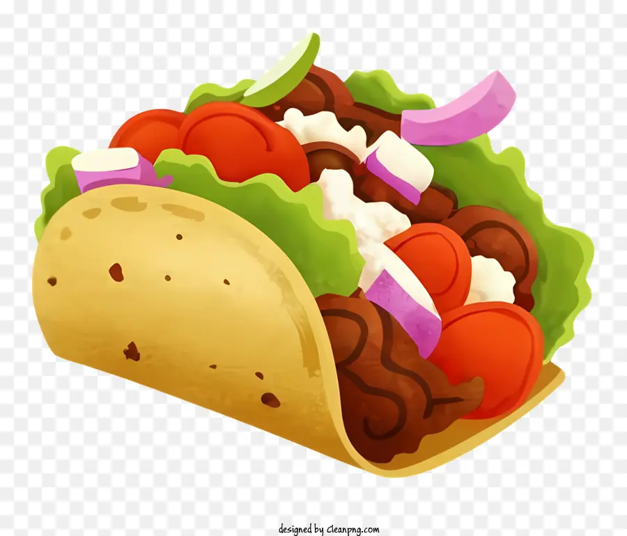 Tacos En Plastique，Tacos PNG