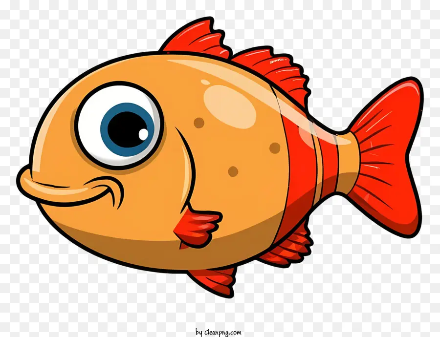 Poisson De Dessin Animé，Poisson PNG