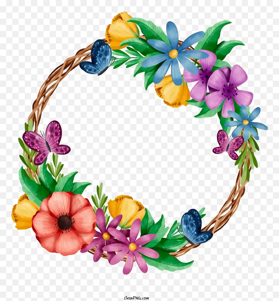 Couronne，Fleurs PNG