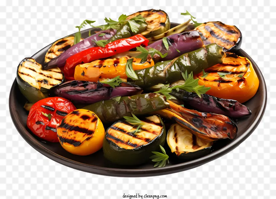 Légumes Grillés，Poivrons PNG