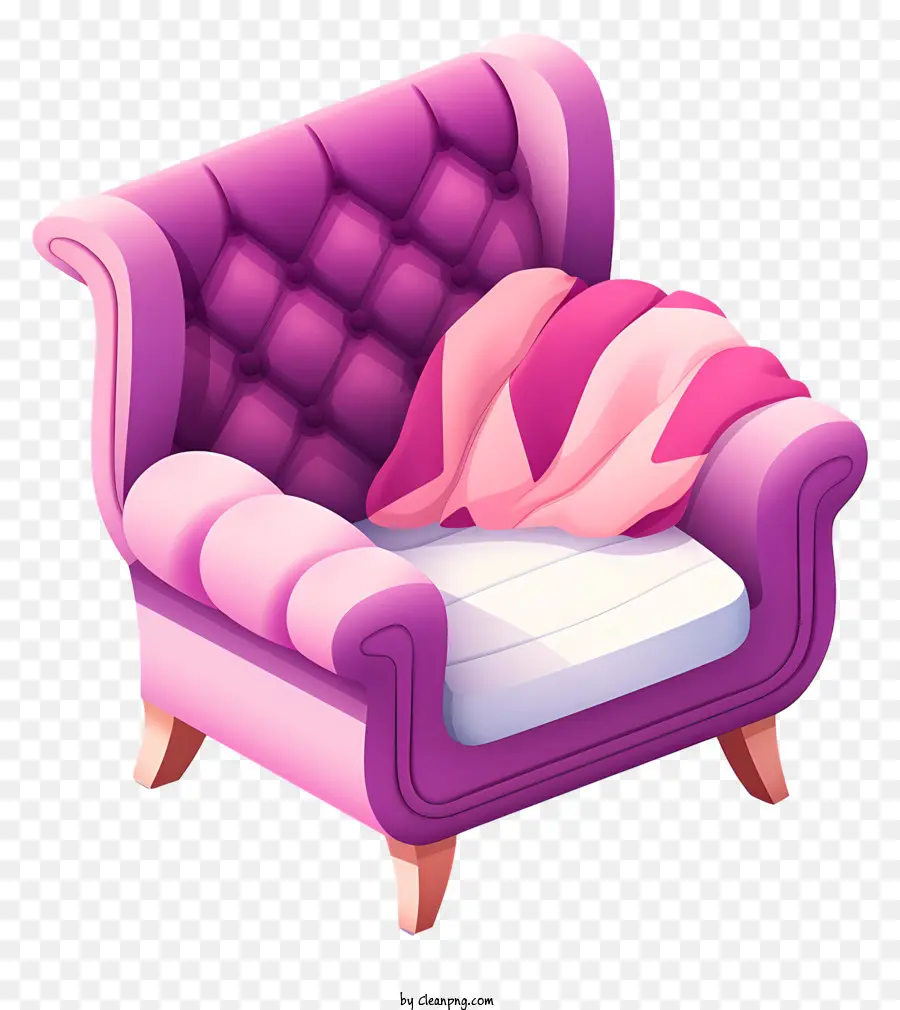 Fauteuil Rose，Rose Couverture PNG