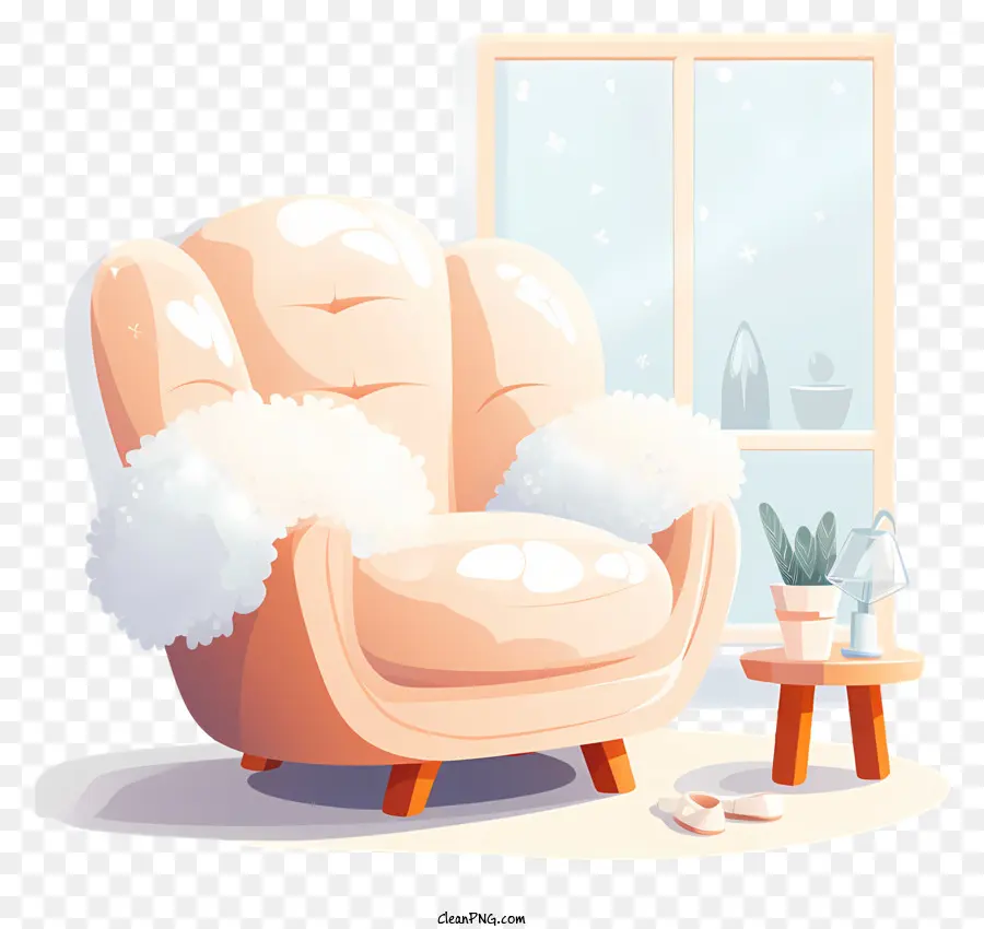 Fauteuil，Fauteuil Beige PNG