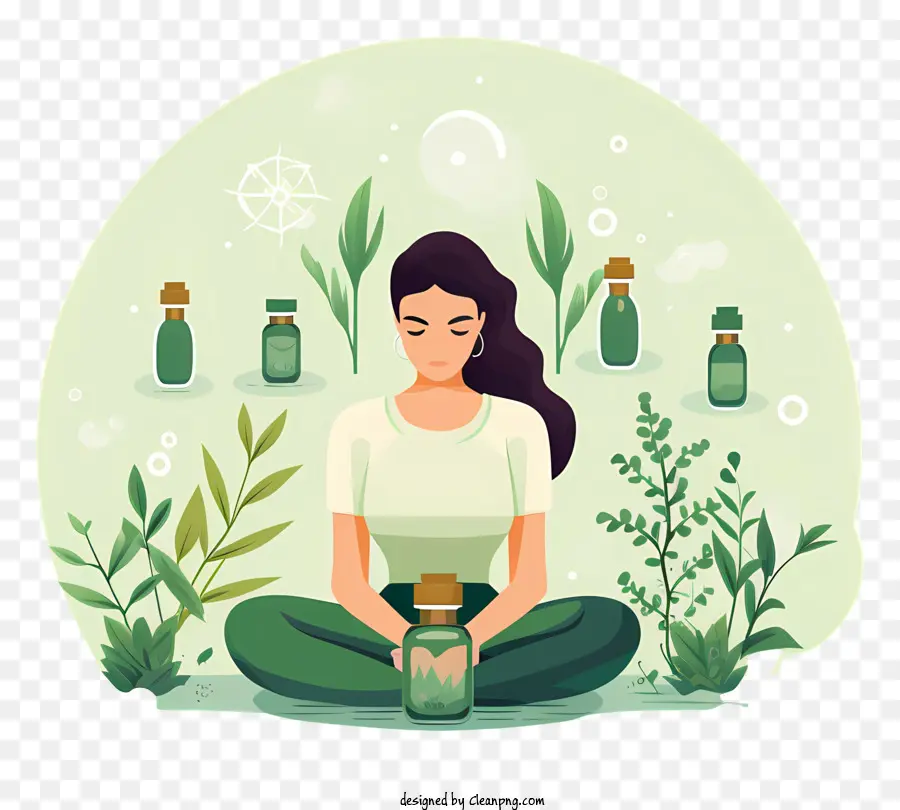 La Méditation，L'aromathérapie PNG