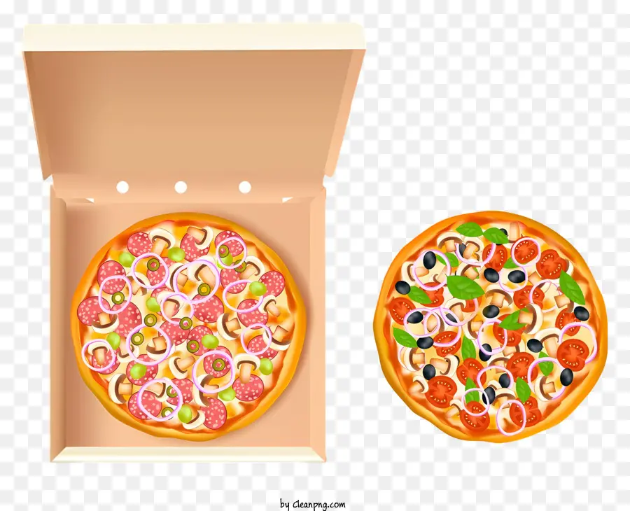 Pizza，Boîte PNG