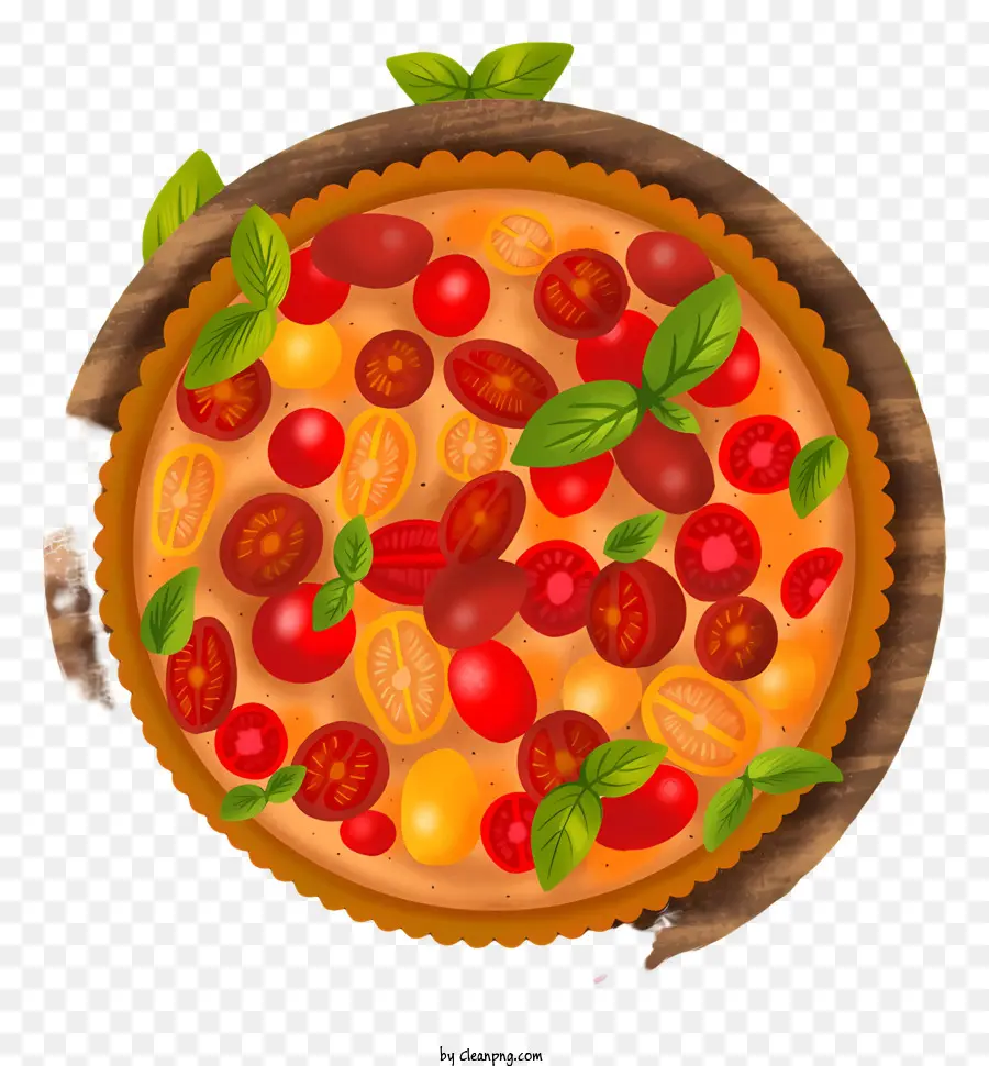 Pizza，Tarte Aux Tomates PNG