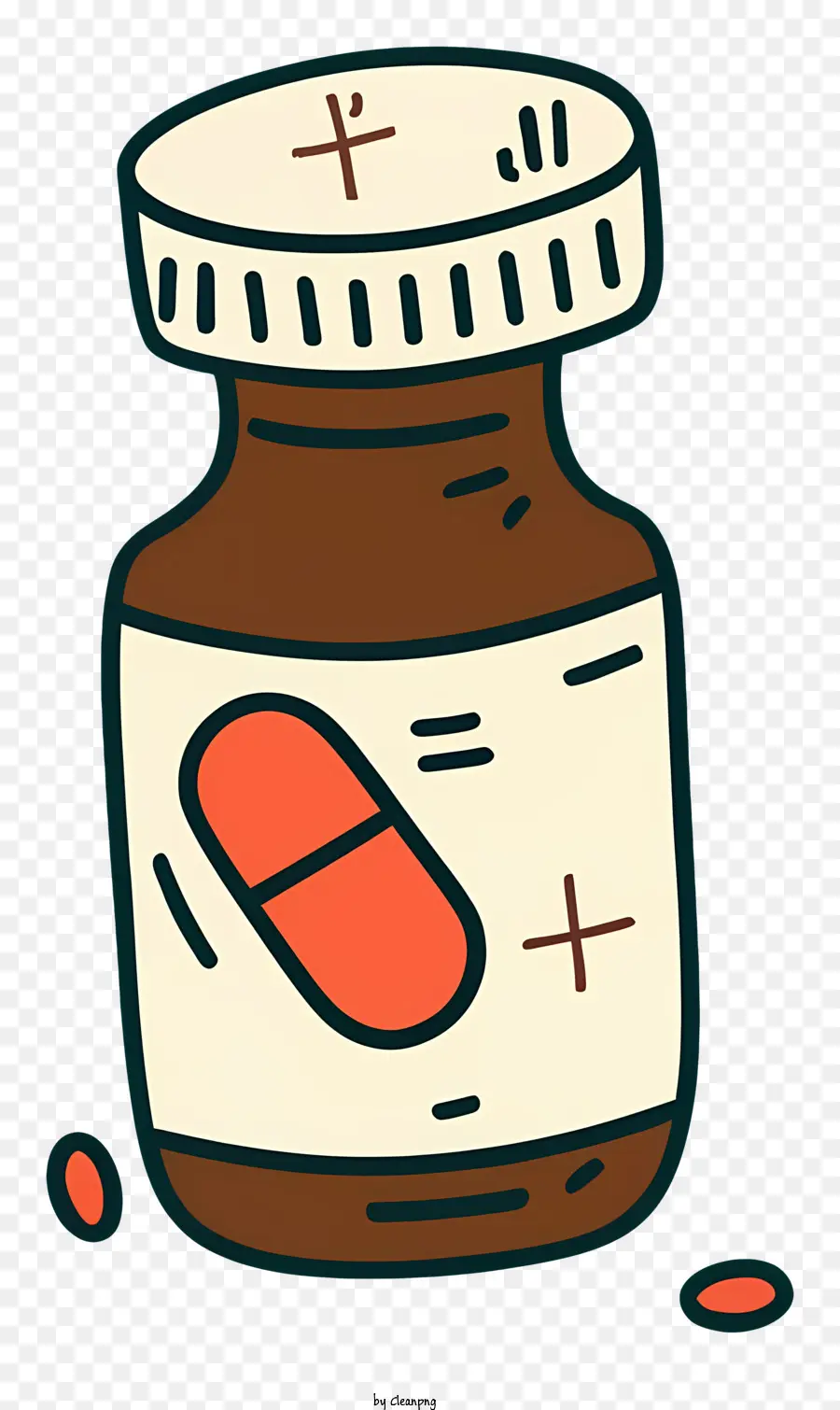 La Bouteille De Pilule，Médicaments PNG