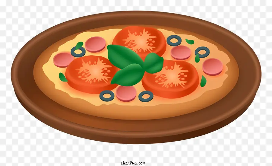 Pizza，Pizza Italienne PNG