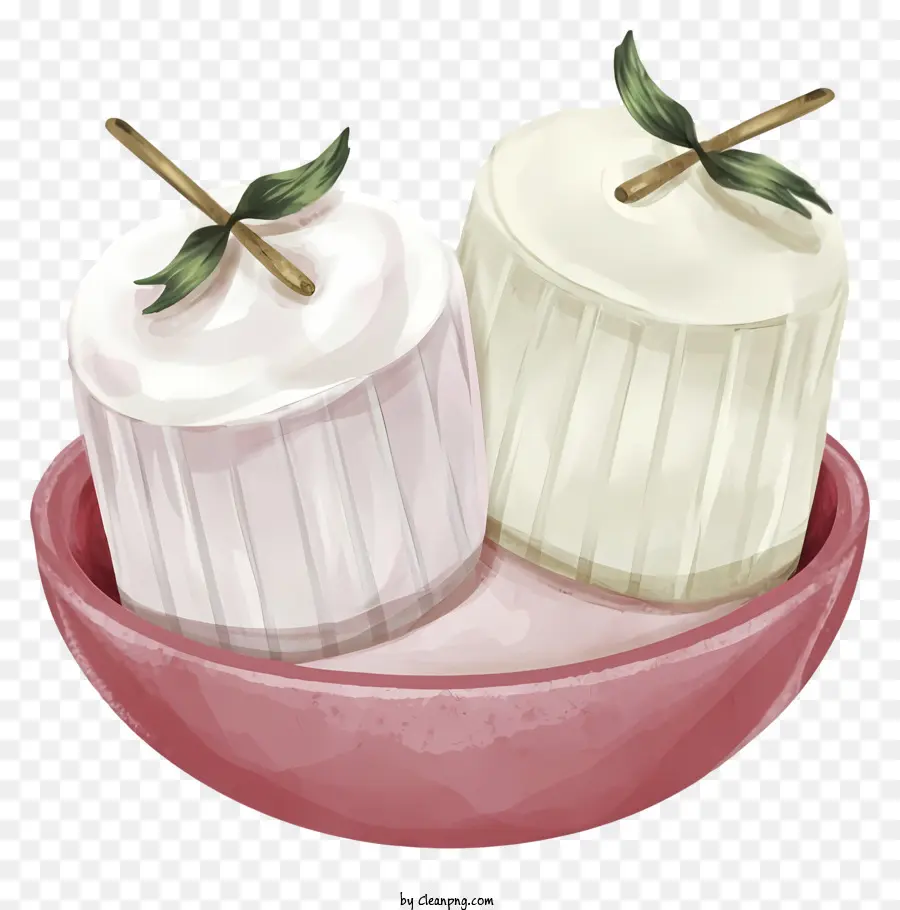 Gâteaux，Tasses De Crème PNG