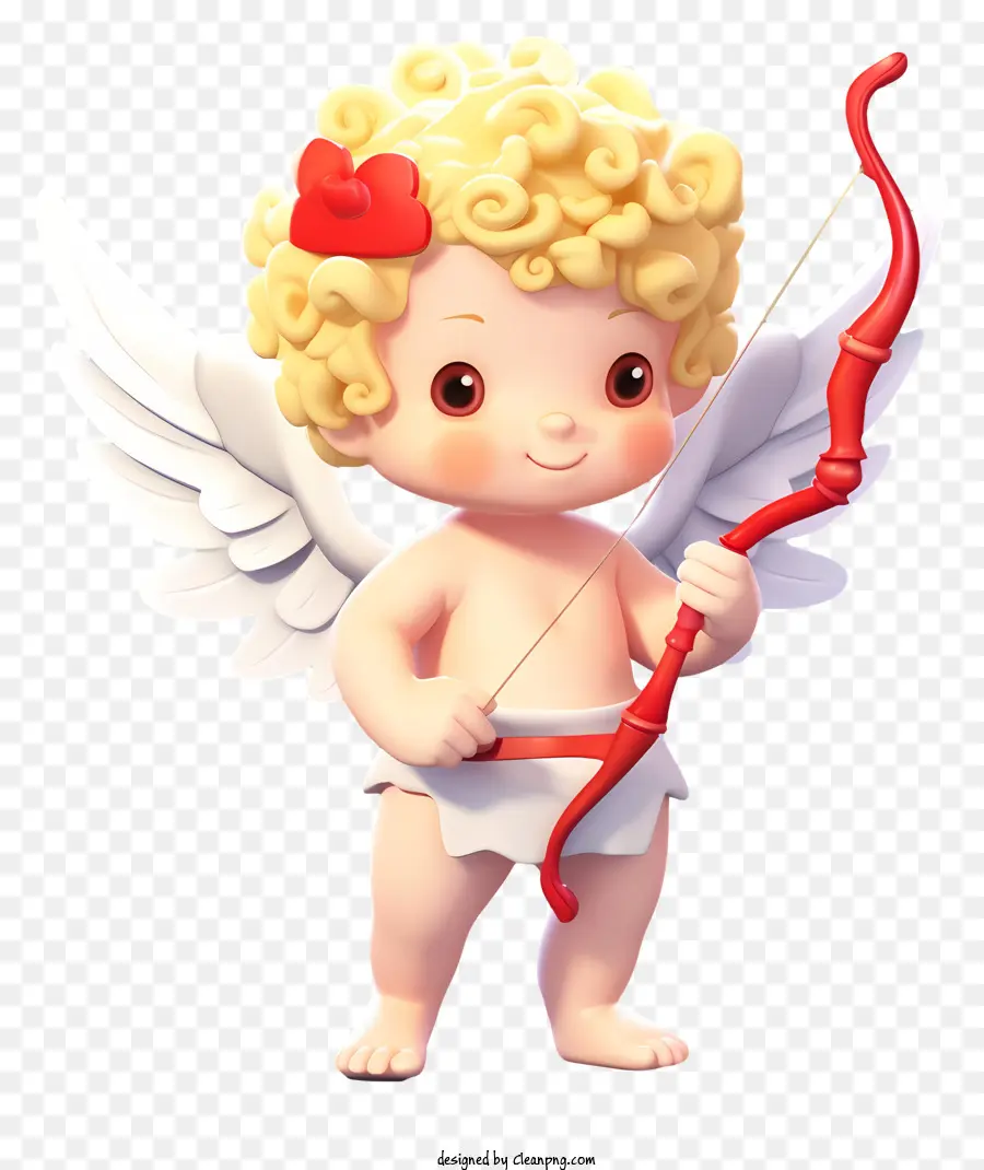 Mignon Cupidon，Image De Dessin Animé PNG