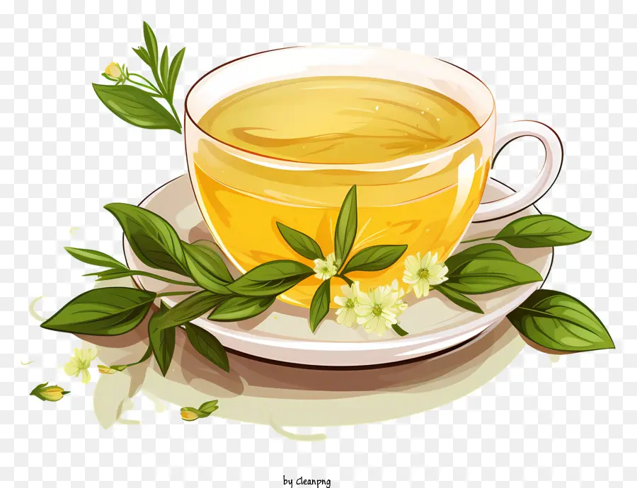 Thé Vert，Tisane PNG