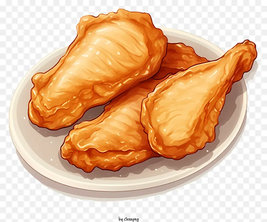 Ailes De Poulet Frites，Poulet Frit PNG