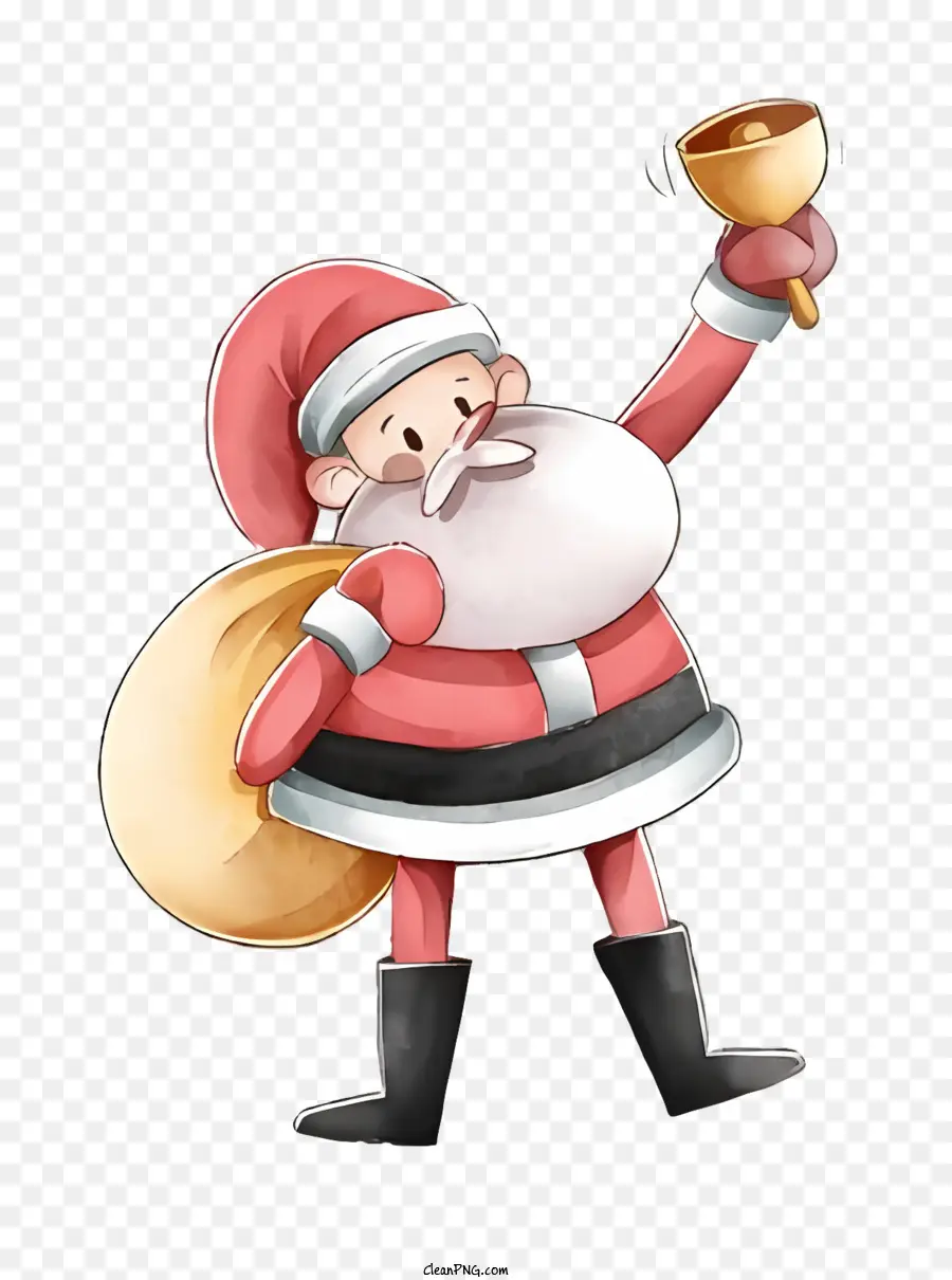 Le Père Noël，Cloche PNG