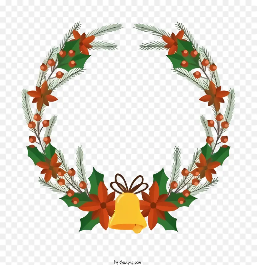 Couronne，Couronne De Noël PNG