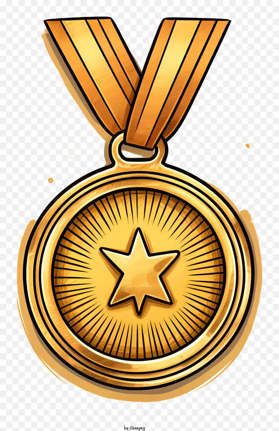 Médaille D'or，Silver Star PNG