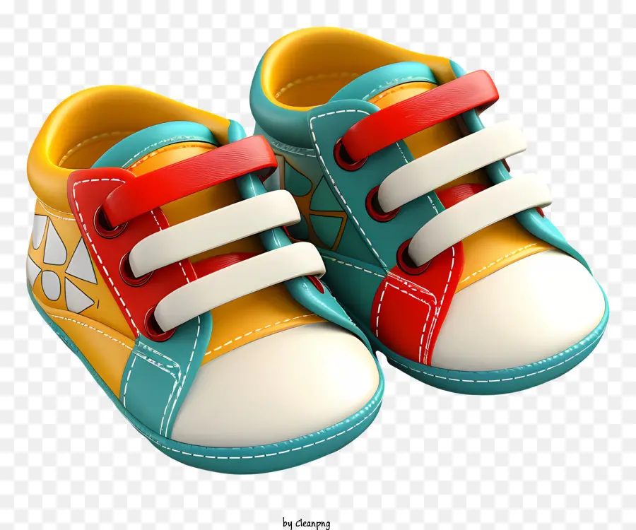 Chaussures Pour Enfants，Chaussures De Bébé Colorées PNG