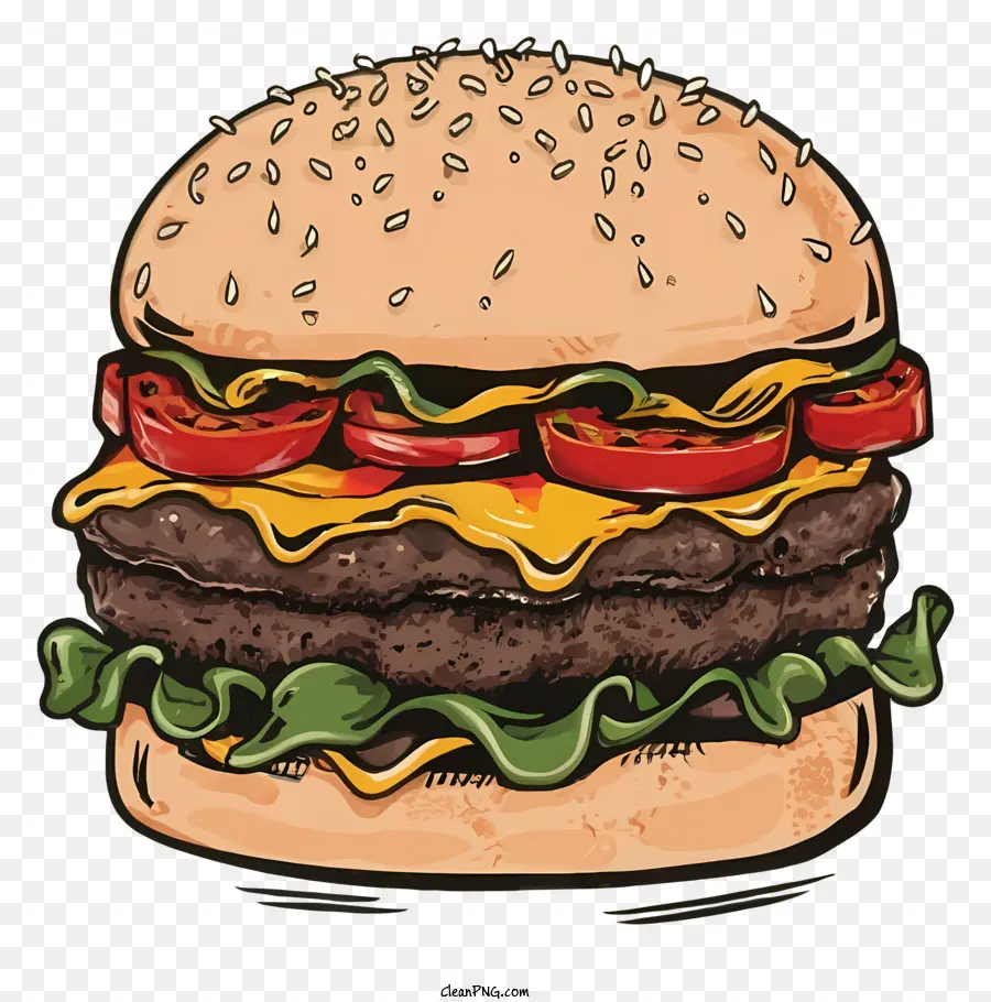 Hamburger，Cheeseburger PNG