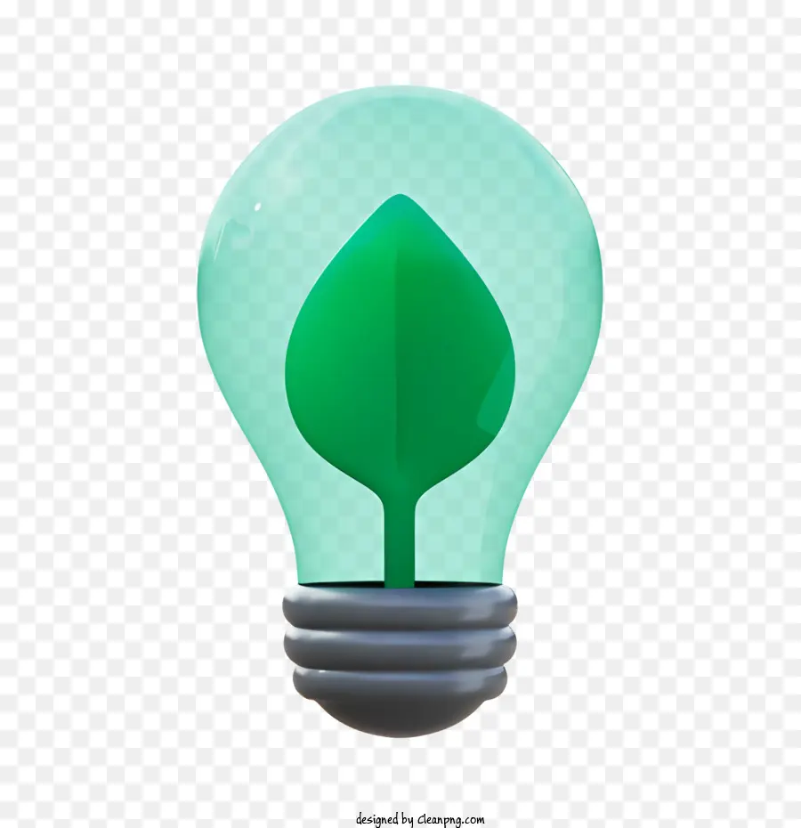 Feuille Verte，Ampoule PNG