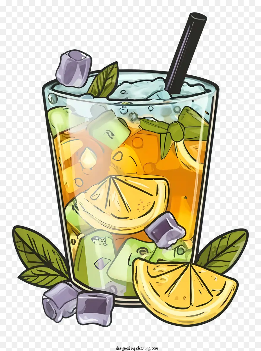 Thé Glacé，Citron PNG