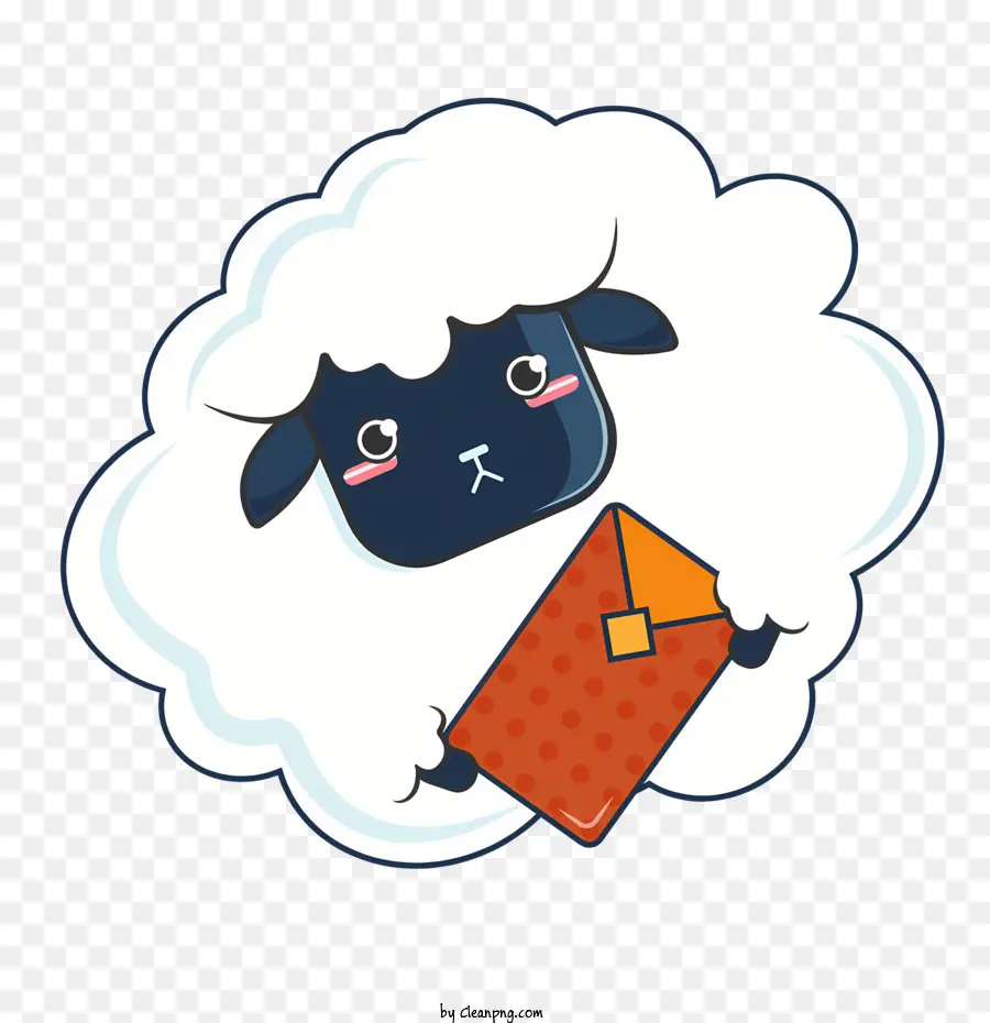 Mouton，Mouton Avec Enveloppe PNG