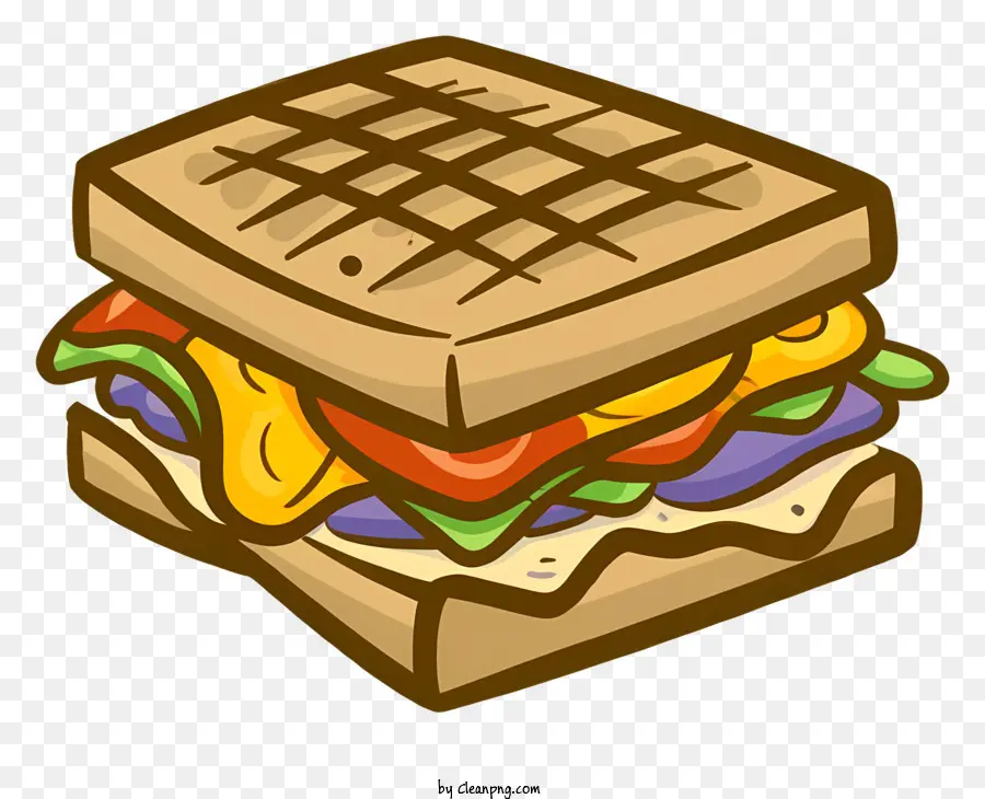 Sandwich，Déjeuner PNG