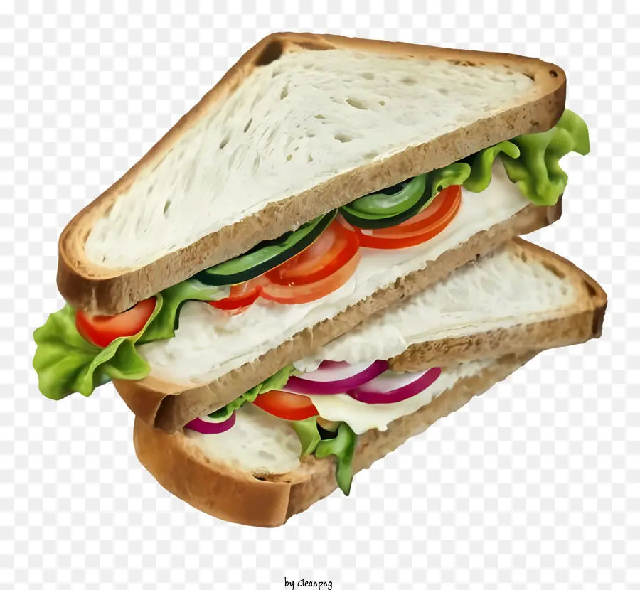 Sandwich，Pain PNG