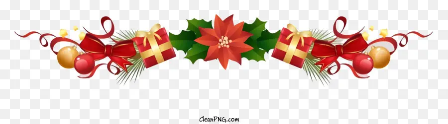Les Décorations De Noël，Couronne PNG