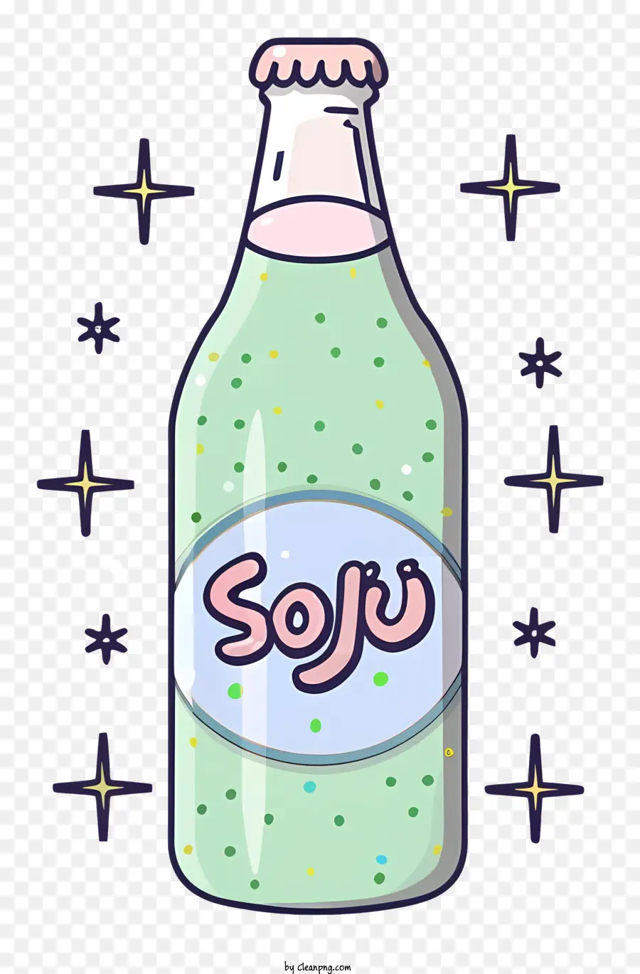 Soude，Bouteille De Soju PNG