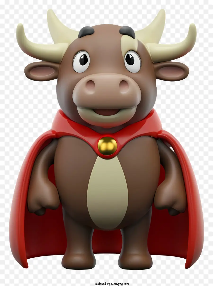 Vache Brune，Taureau De Dessin Animé PNG