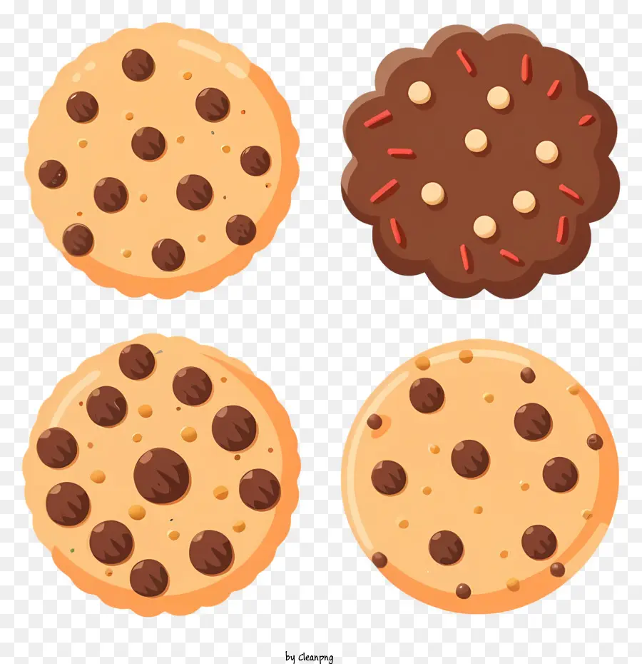 Cookies Aux Pépites De Chocolat，Les Cookies PNG