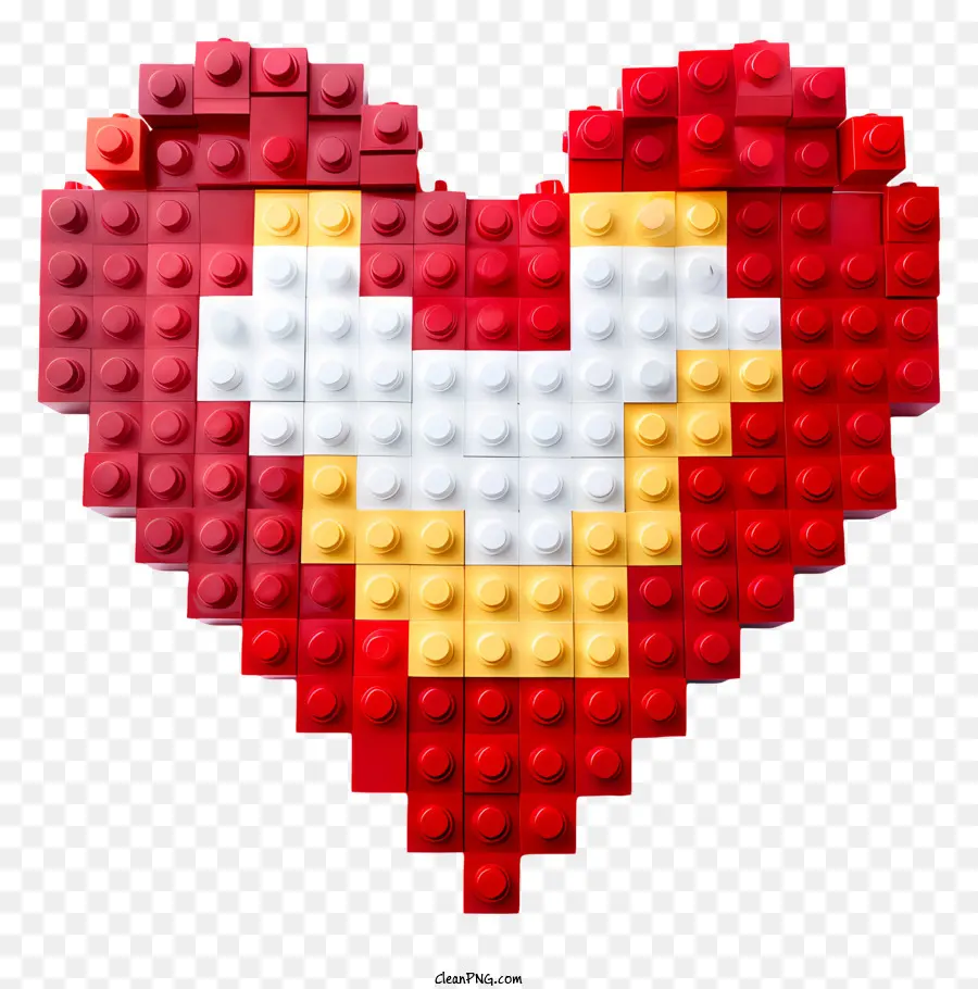 Lego Cœur，Art De Brique Lego PNG