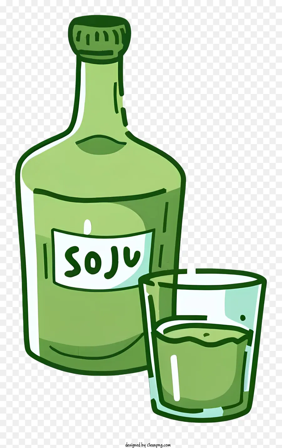 Soju，Bouteille De Soju PNG