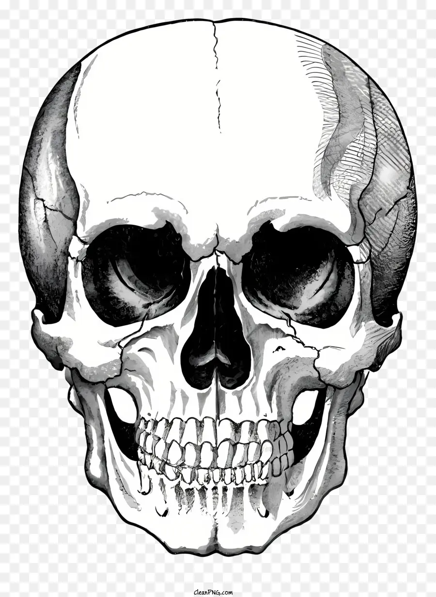 Crâne Humain，La Mort PNG