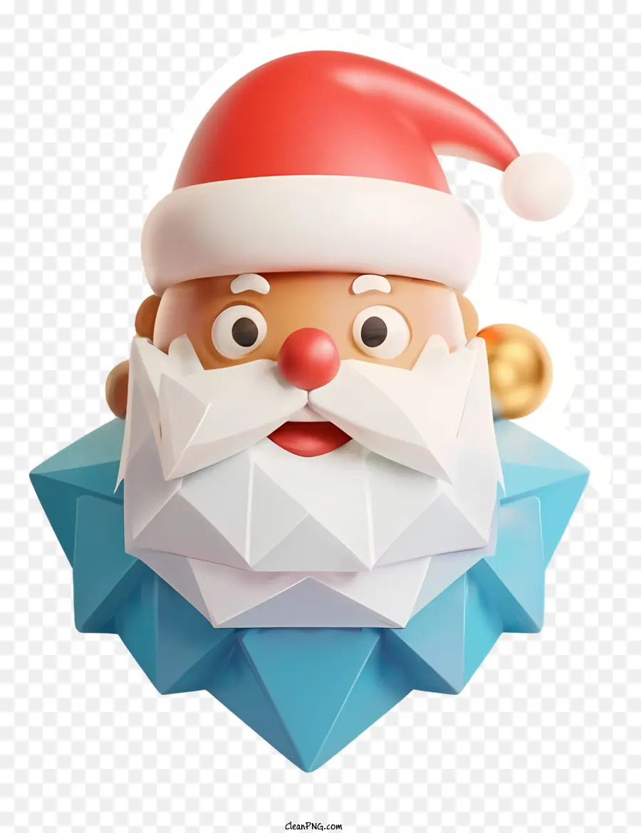 Le Père Noël，Modèle 3d PNG