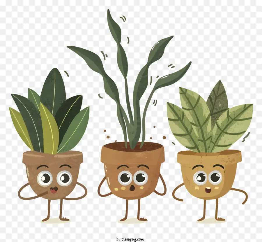 Plantes En Pot，Mignon PNG