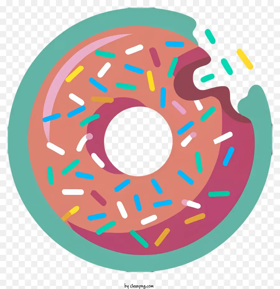 Donut，Paillettes PNG