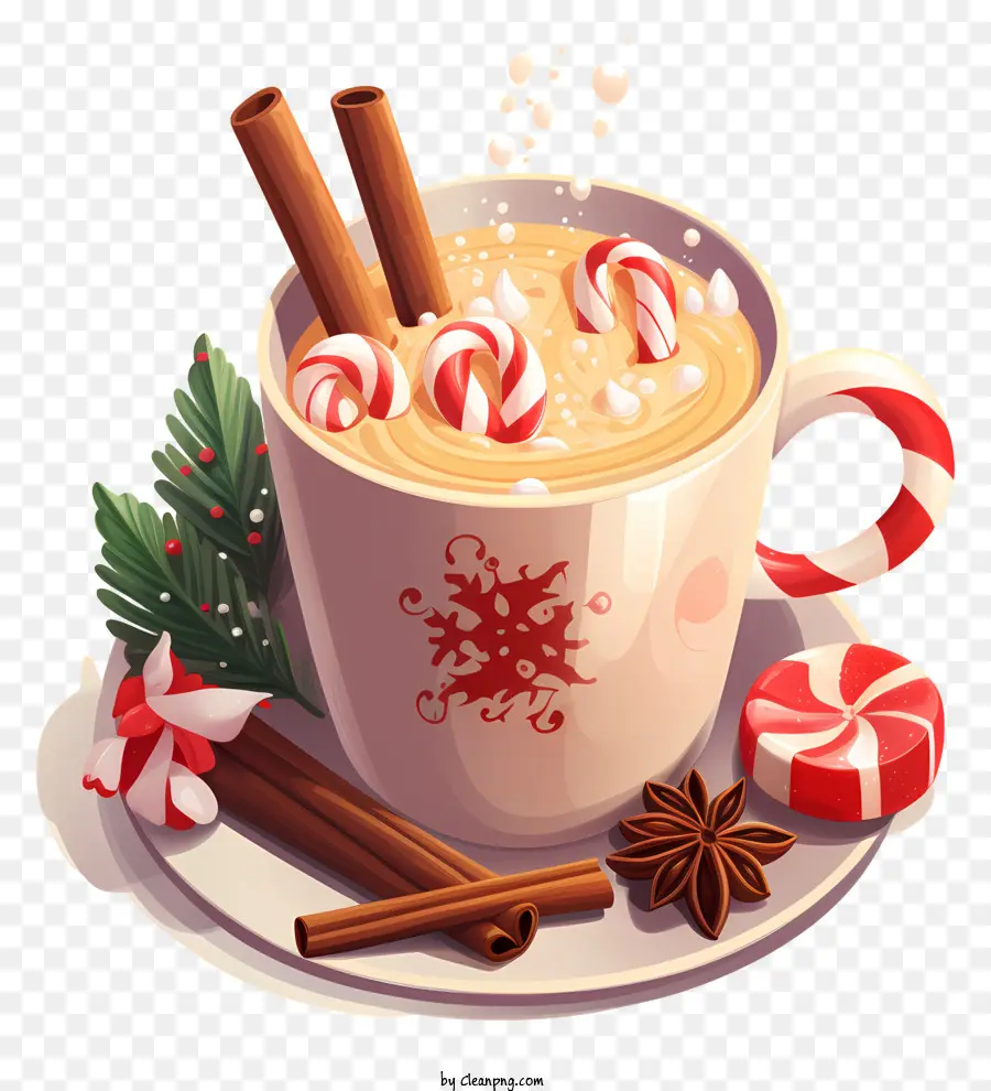 Chocolat Chaud，Tasse PNG