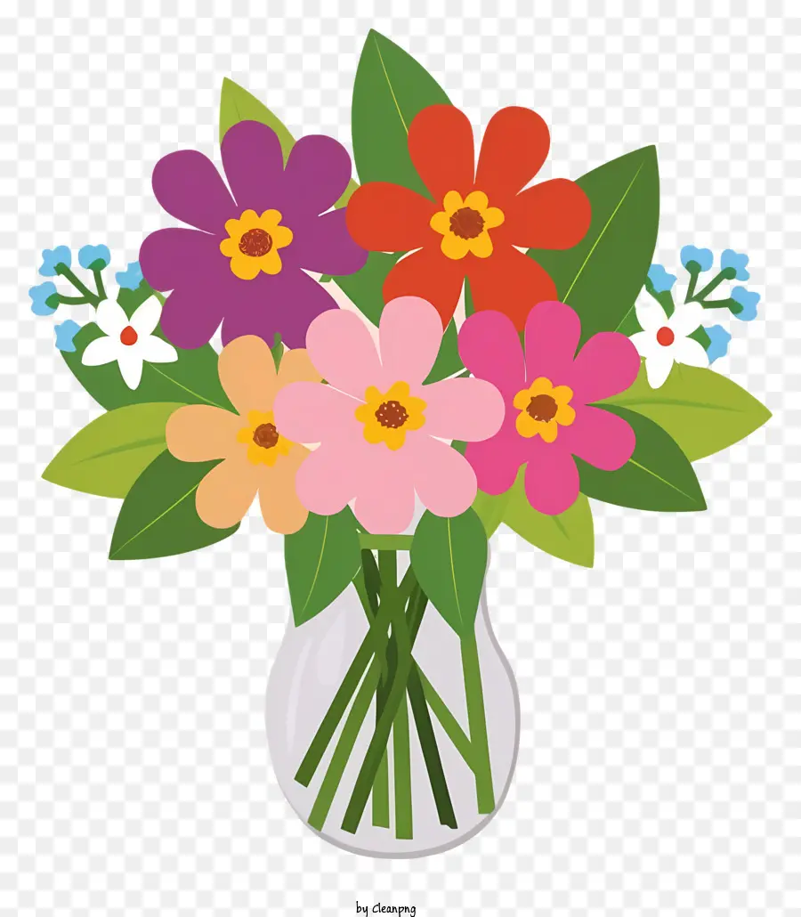 Vase，Couleur Des Fleurs PNG