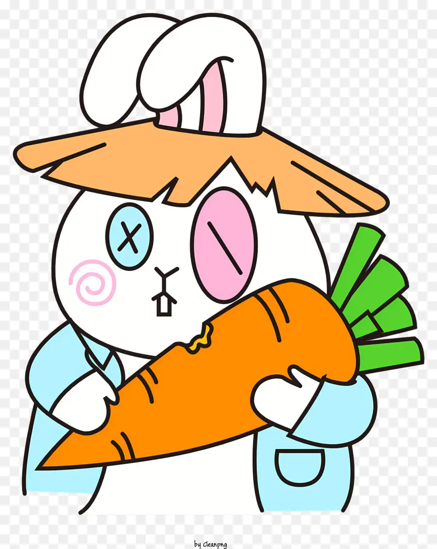 Lapin De Dessin Animé，Lapin à La Carotte PNG