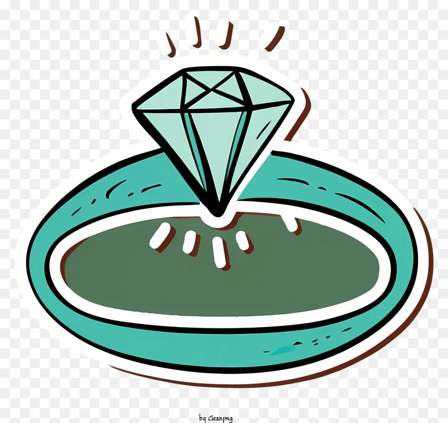 Bague De Mariage，Diamant PNG