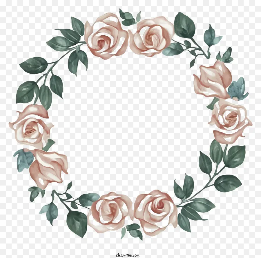 Les Roses Roses，Couronne PNG